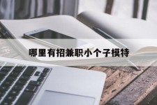 宣汉哪里有招兼职小个子模特(哪里有招兼职小个子模特的)