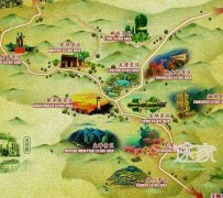 宣汉景点地图(长沙景点地图)