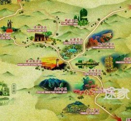 宣汉景点地图(长沙景点地图)